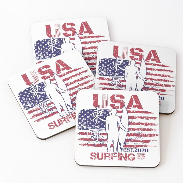 Item preview, USA Surfing Tokyo 2021 John John Florence designed and sold by miyagifactory.