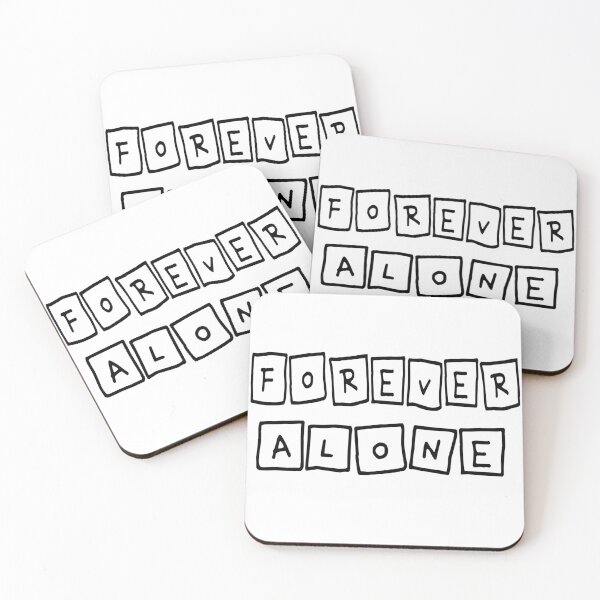 Item preview, Forever Alone Sticker designed and sold by ZepyCS.
