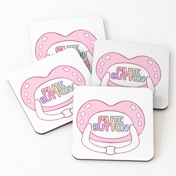Item preview, Mute Button designed and sold by sbneko.