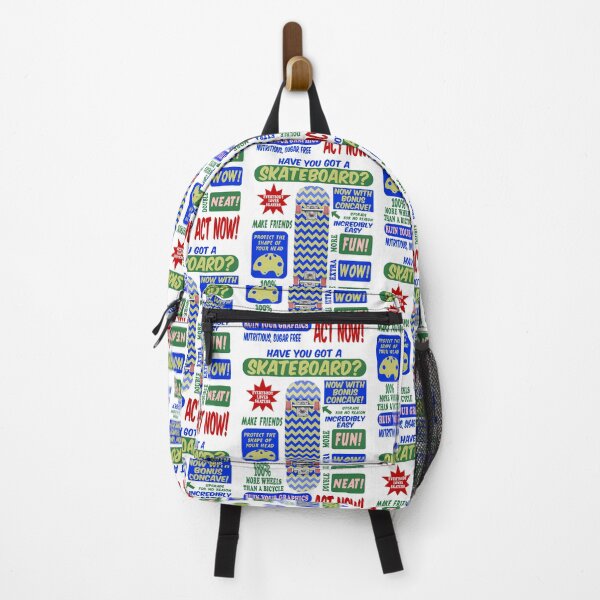 Item preview, funny retro skateboard poster designed and sold by piedaydesigns.