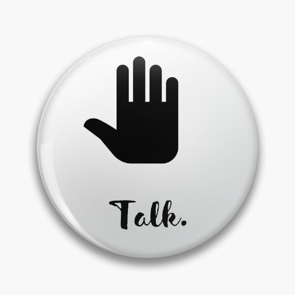 Item preview, Talk To The Hand designed and sold by MadTeaDesign.