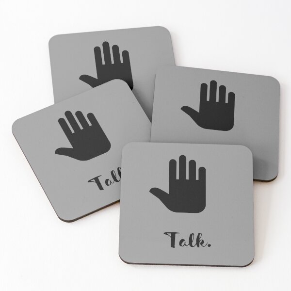 Item preview, Talk To The Hand designed and sold by MadTeaDesign.