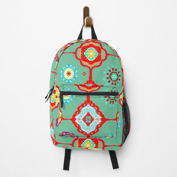 Item preview, Colourful bohemian,tiles,geometric ,mosaic,boho pattern designed and sold by MariaMarinova.