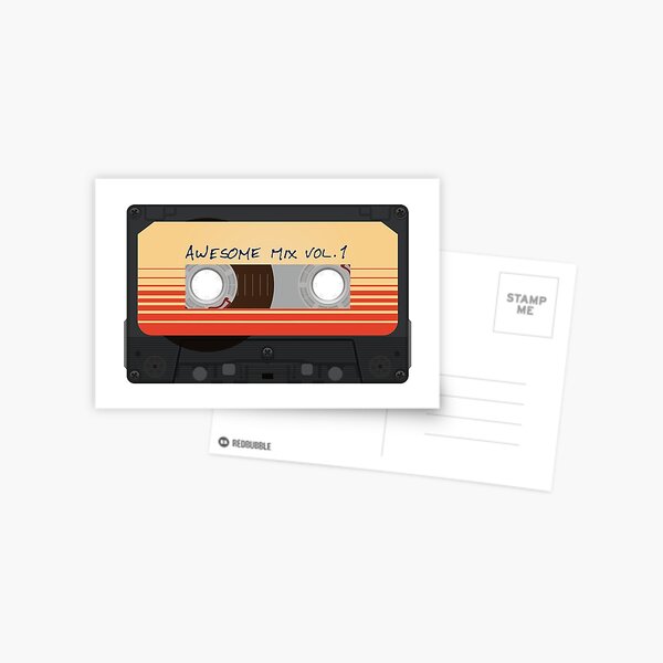 Awesome Mix Vol. 1 Postcard