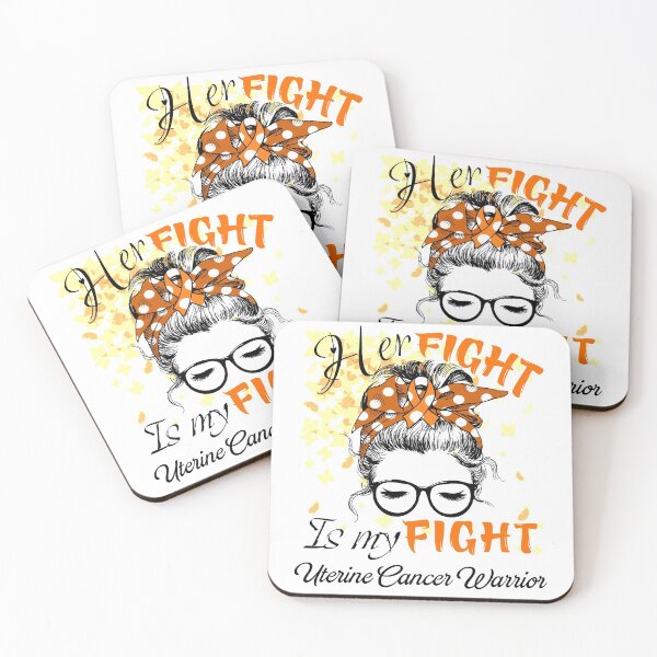 Item preview, Her Fight Is My Fight Uterine Cancer Warrior designed and sold by rechardtee.