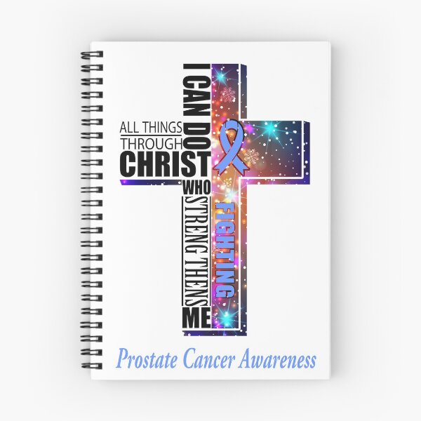 Item preview, I Can Do All Things Through Christ Prostate Cancer Awareness designed and sold by Brad-FI.