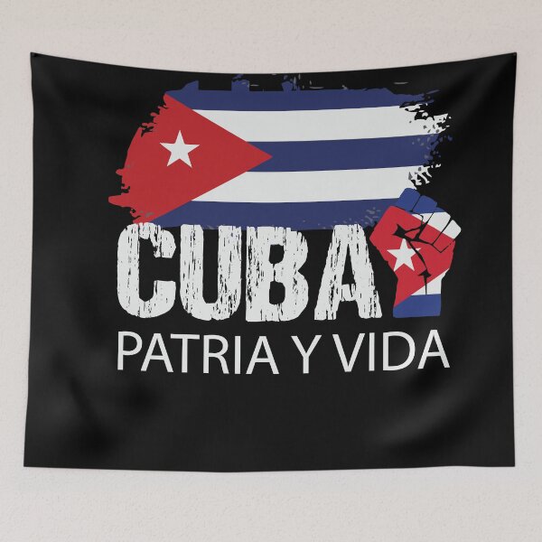 Item preview, sos patria y vida viva cuba libre designed and sold by zaki ⭐⭐⭐⭐⭐.