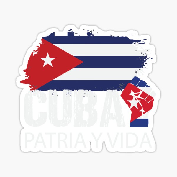 Bandera de Guanabacoa, Cuba STICKER Vinyl Die-Cut Decal – The