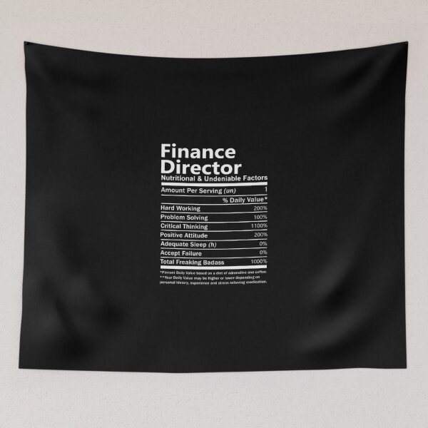 Item preview, Finance Director T Shirt - Nutritional And Undeniable Factors Gift Item Tee designed and sold by oldsbyisai.