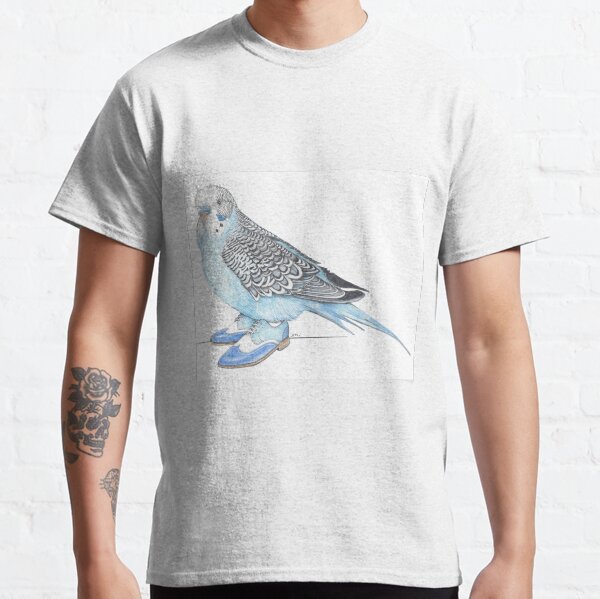 Budgie in Blue 2-toned wingtips Classic T-Shirt