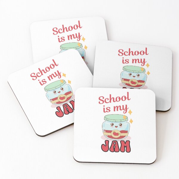 Item preview, School is my Jam: Fun Teacher/Student Shirt designed and sold by PlayfulPursuits.