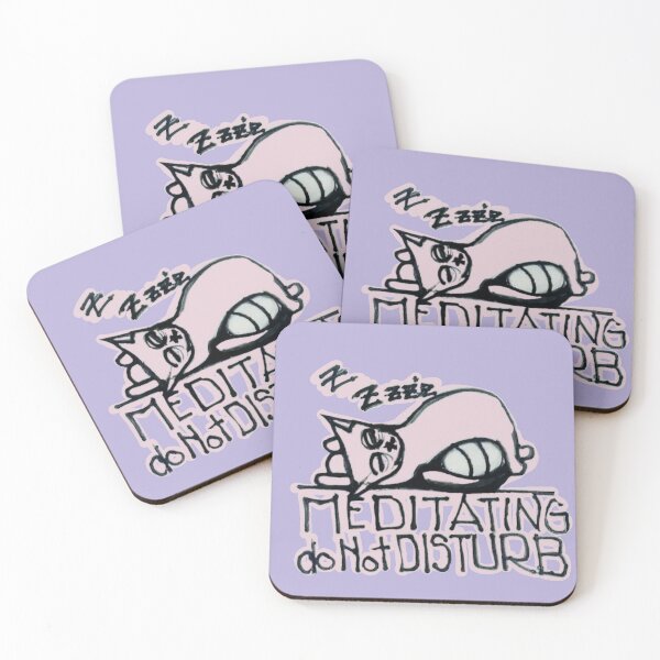 Item preview, Cat is Meditating,  do not disturb designed and sold by manuelunsui.