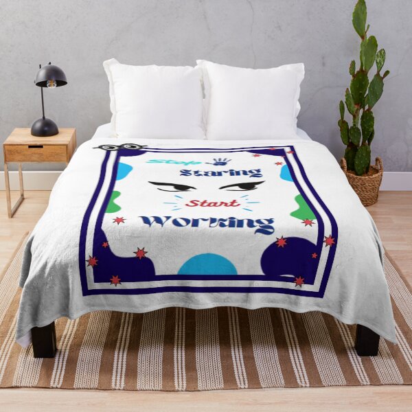 Item preview, Stop Staring, Start working designed and sold by Swagmode.