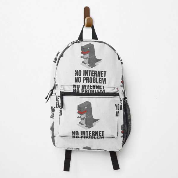 Item preview, Retro T-rex - No Internet, No Problem designed and sold by Studio TANFF.