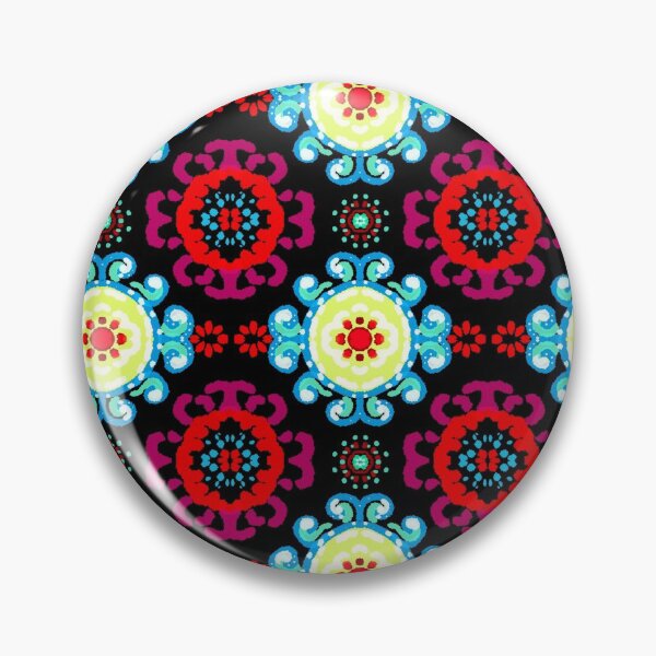 Item preview, Colourful bohemian,tiles,geometric ,mosaic,boho pattern  designed and sold by MariaMarinova.