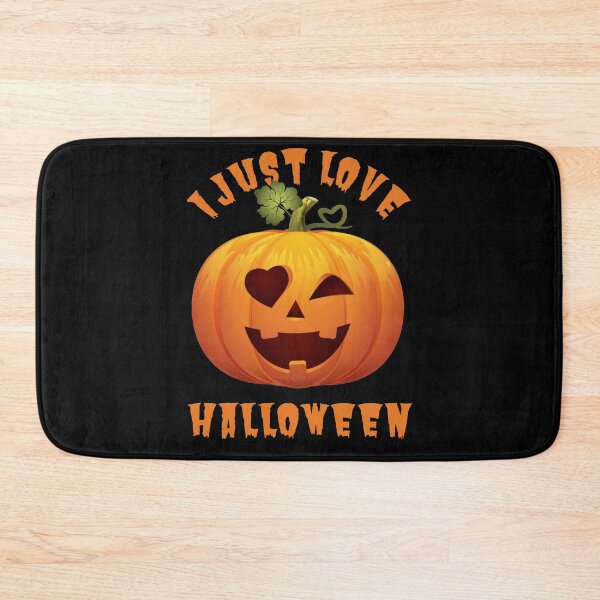 Item preview, I Just Love Halloween Pumpkin designed and sold by Eranthe Bernardo.