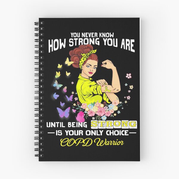 Item preview, COPD Warrior You Never Know How Strong You Are designed and sold by largellie.