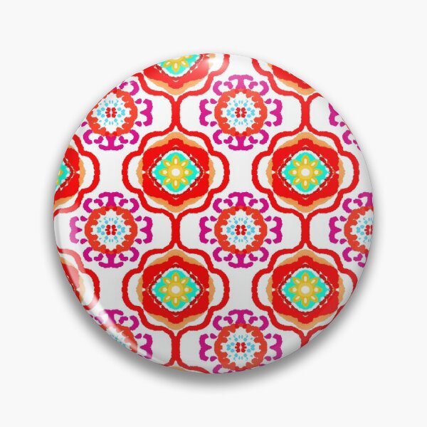 Item preview, Colourful bohemian,tiles,geometric ,mosaic,boho pattern  designed and sold by MariaMarinova.