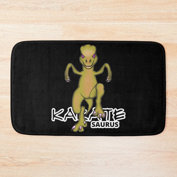 Item preview,  Karatesaurus Raptor Crane Kick - Funny Dino Karate designed and sold by ViewerEqualsPhoton.