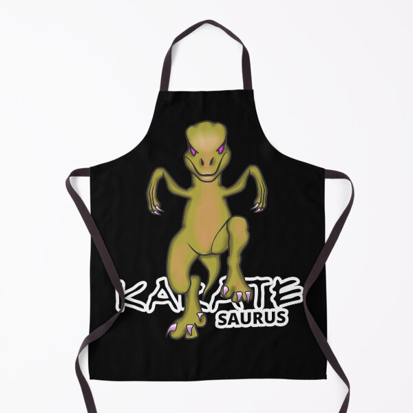 Item preview, Karatesaurus Raptor Crane Kick - Funny Dino Karate designed and sold by ViewerEqualsPhoton.