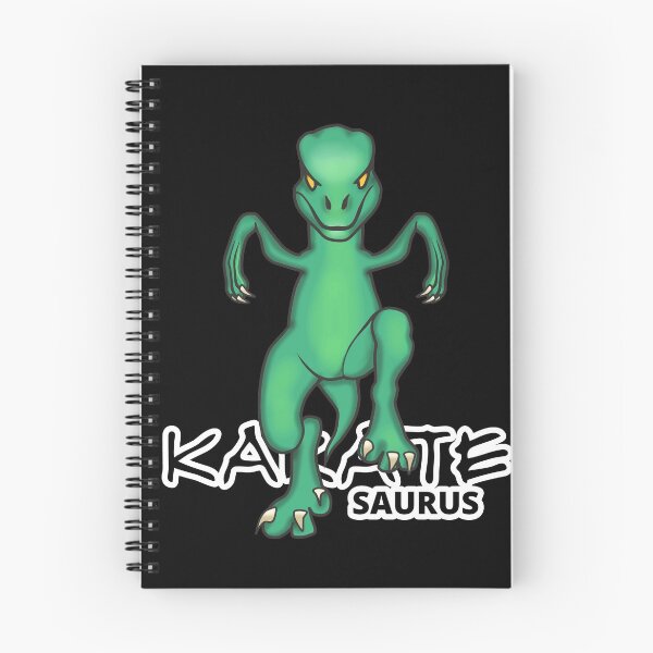 Item preview, Karatesaurus Raptor Crane Kick - Funny Dino Karate designed and sold by ViewerEqualsPhoton.