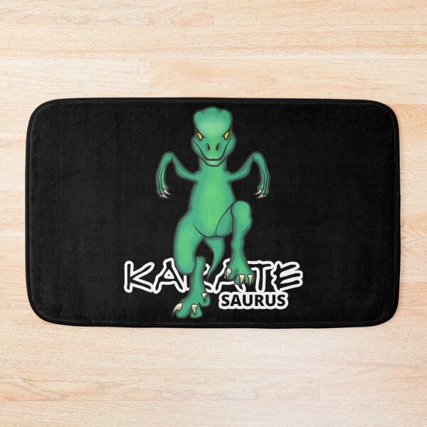 Item preview, Karatesaurus Raptor Crane Kick - Funny Dino Karate designed and sold by ViewerEqualsPhoton.
