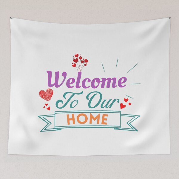Item preview, Welcome To Our Home designed and sold by WordArtDesign.