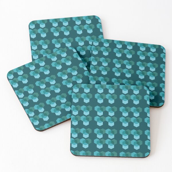 Item preview, Overlapping Boxes Blue designed and sold by Sadwaffle06.