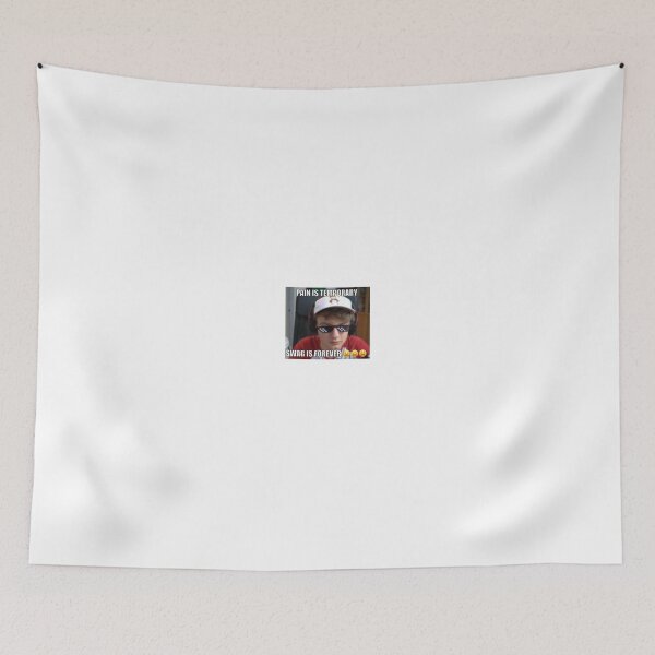Item preview, Tommyinnit Pain is Temporary, Swag is Forever Meme designed and sold by cosmobabe.