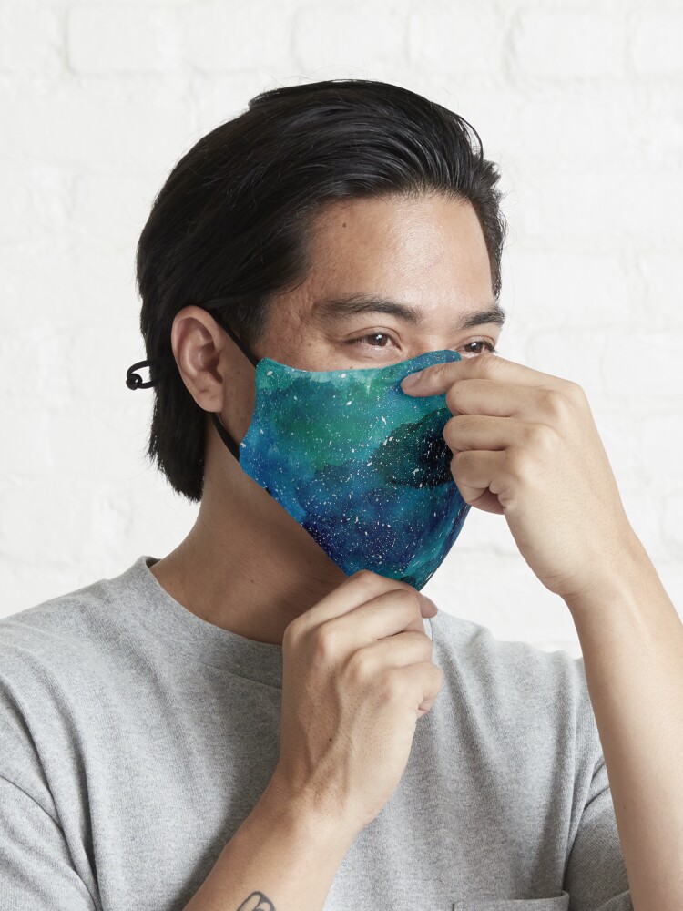 Alternate view of Emerald Galaxy Mask