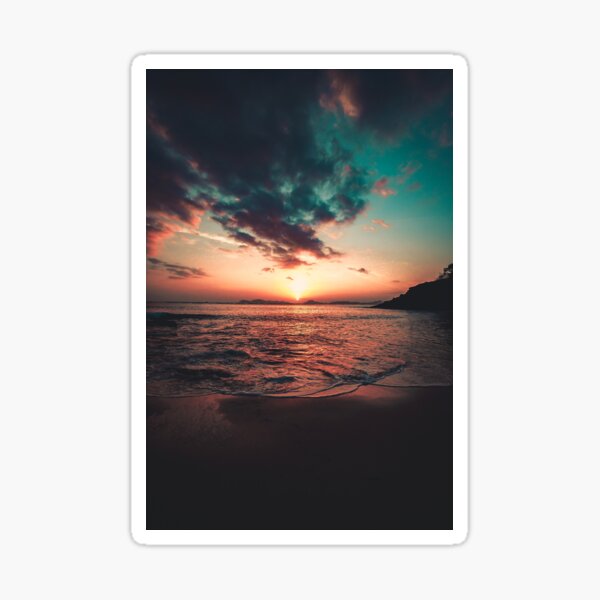 Item preview, Sunset on the beach designed and sold by Rbryan 262018.