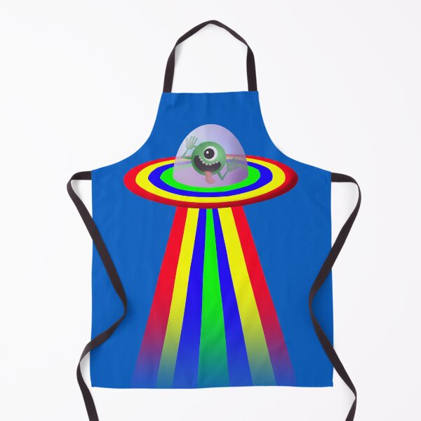 Item preview, Funny Alien Rainbow Spacecraft designed and sold by Gravityx9.