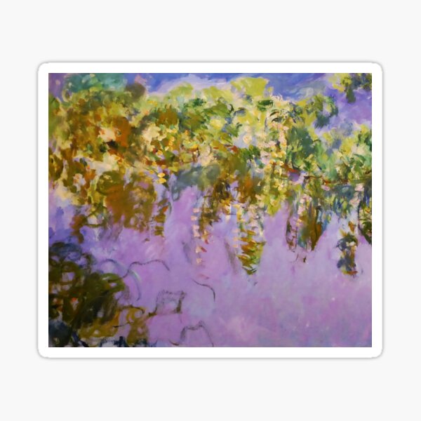 Artikelvorschau, Claude Monet -Wisteria ,Nr.01. entworfen und verkauft von Vivanne-art.
