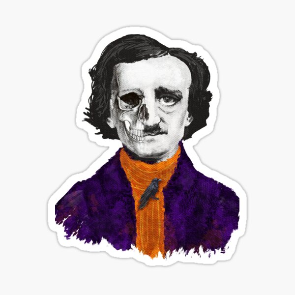 Poe’s Halloween Sticker