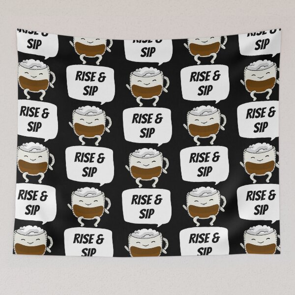 Item preview, Rise And Sip  designed and sold by handsomesi.