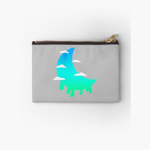 Item preview, Melting Moon - Blue, Teal, & Green designed and sold by TheeForestFox Shop.