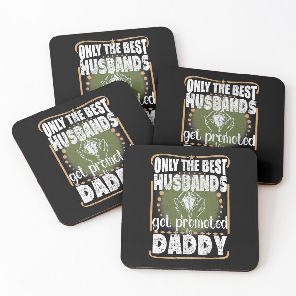 Item preview, Only the Best Husbands Get Promoted to Daddy, First Time Dad Gift designed and sold by orangeblue21.