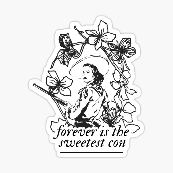 long story short sticker // evermore Sticker for Sale by Shannon Brooke