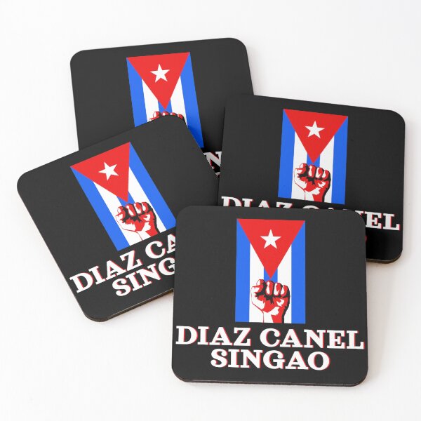 Item preview, Diaz Canel Singao Cuban Flag designed and sold by JG0024.