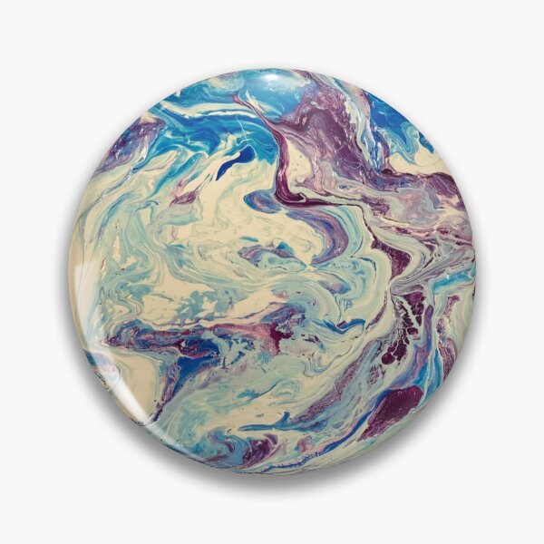 Aperçu de l'œuvre Gelée renversée bleue et violette créée et vendue par Bingo Muchacho.