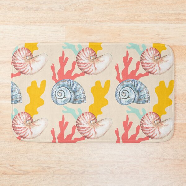 Item preview, Conch shell and nautilus designed and sold by Pendientera.