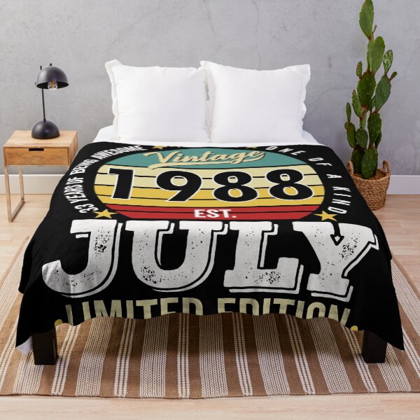 Item preview, 33 Years Of Being Awesome - One Of A Kind Limited Edition - 1988 Vintage 33s Retro, Classic, Cool, July Birthday.  designed and sold by ALITOPRINCE.