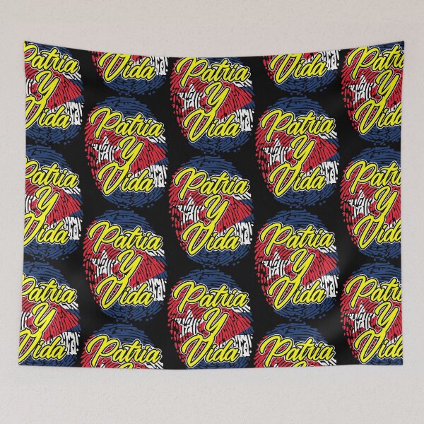 Item preview, Patria Y Vida, Cuban Heritage, Cuba Flag, Cuban Revolution, Cuba  designed and sold by abielcolter.