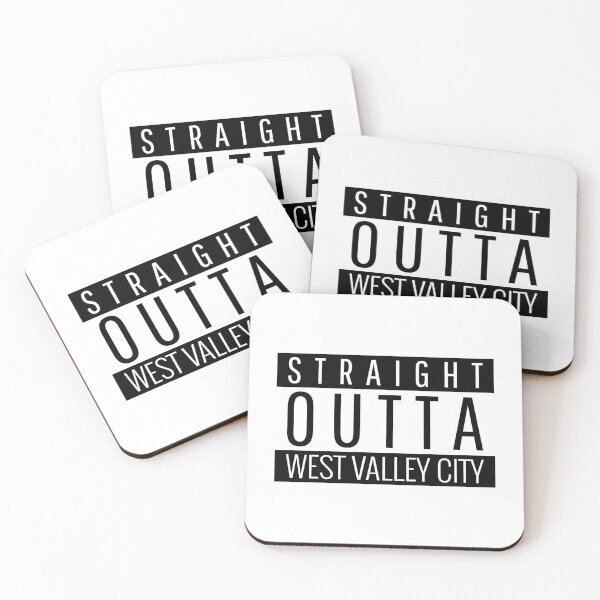 Item preview, Straight Outta West Valley City Utah  designed and sold by Teelogic.