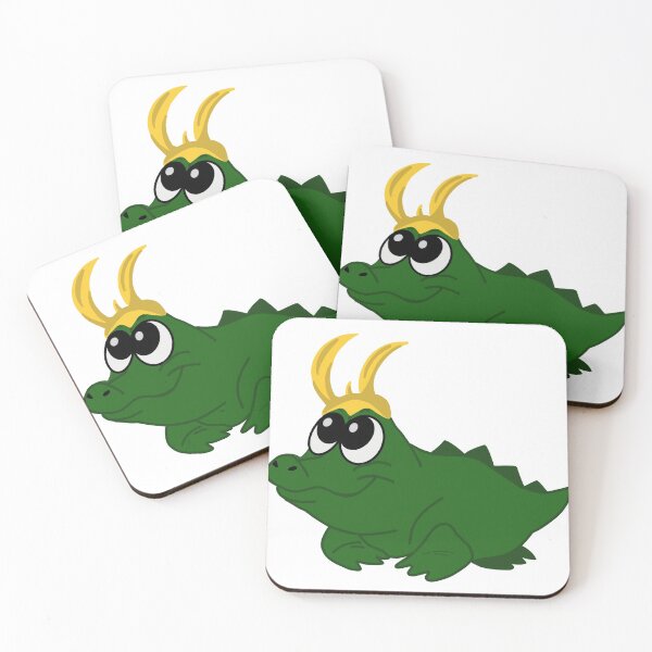 Item preview, Croki, alligator Loki, marvel drawing designed and sold by AthensFowl.