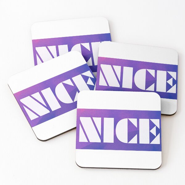 Item preview, NICE Wordart, Purple Nice designed and sold by Nostrathomas66.