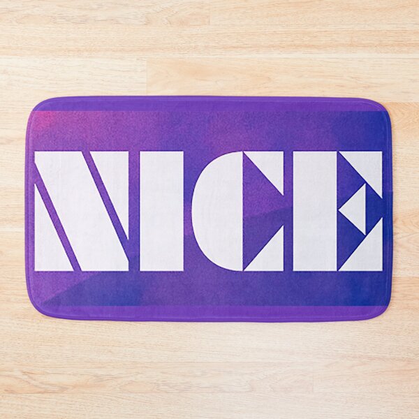 Item preview, NICE Wordart, Purple Nice designed and sold by Nostrathomas66.