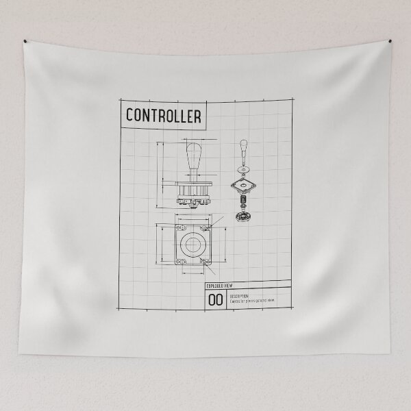 Item preview, RETRO CONSOLE CONTROLLER designed and sold by Studio TANFF.
