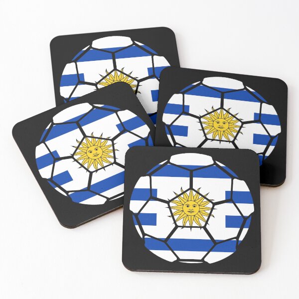 Item preview, Uruguay Football / Soccer Flag Graphic #2 designed and sold by iheartsport.