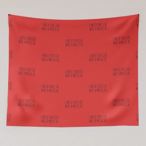Item preview, I WISH THAT LIFE WAS A MUSICAL designed and sold by Rob Price.